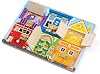 Melissa & Doug - Wooden Locksmith Board 13785
