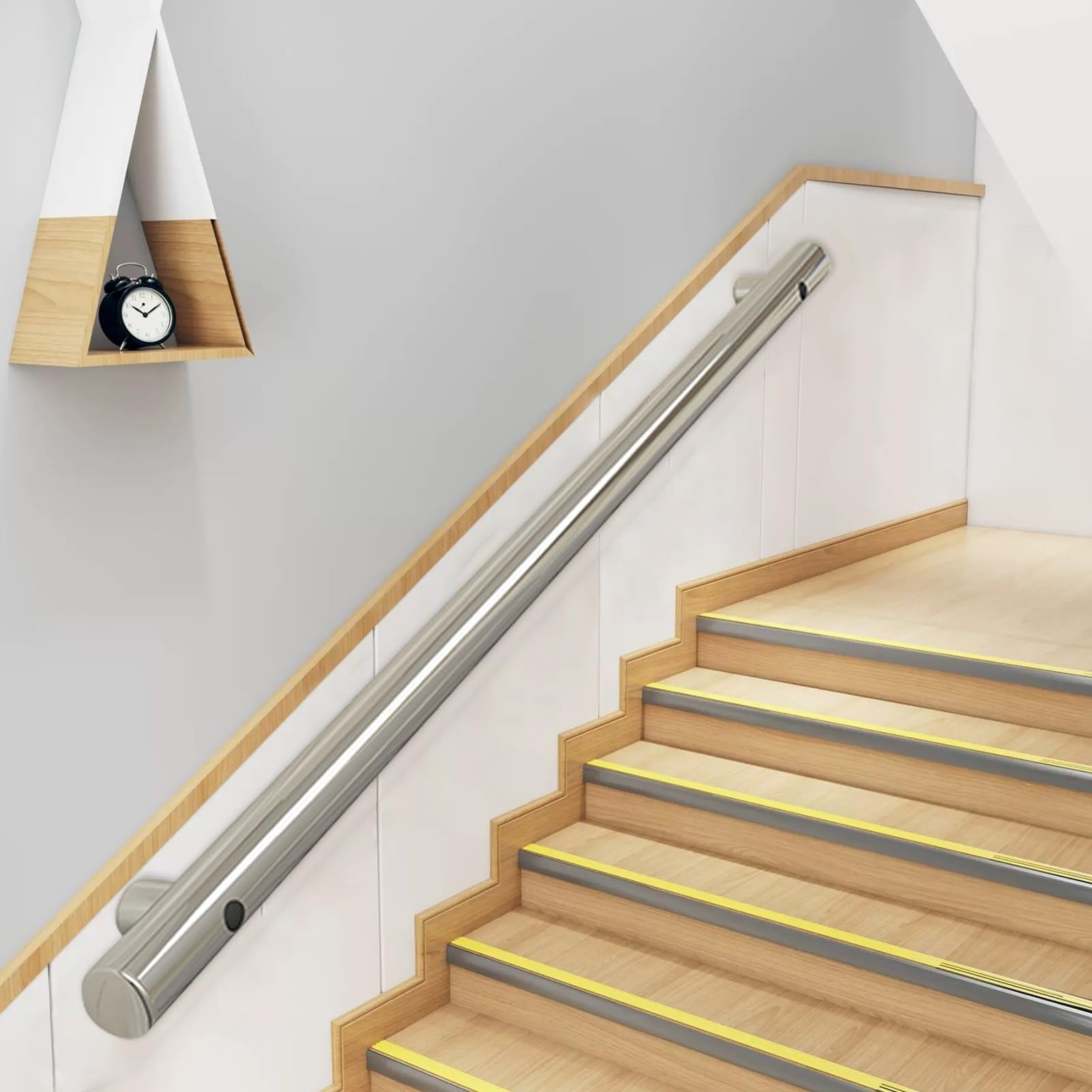 Rampe d'escalier de 12 pi anti-chute pour sécuriser le loft et les marches du jardin