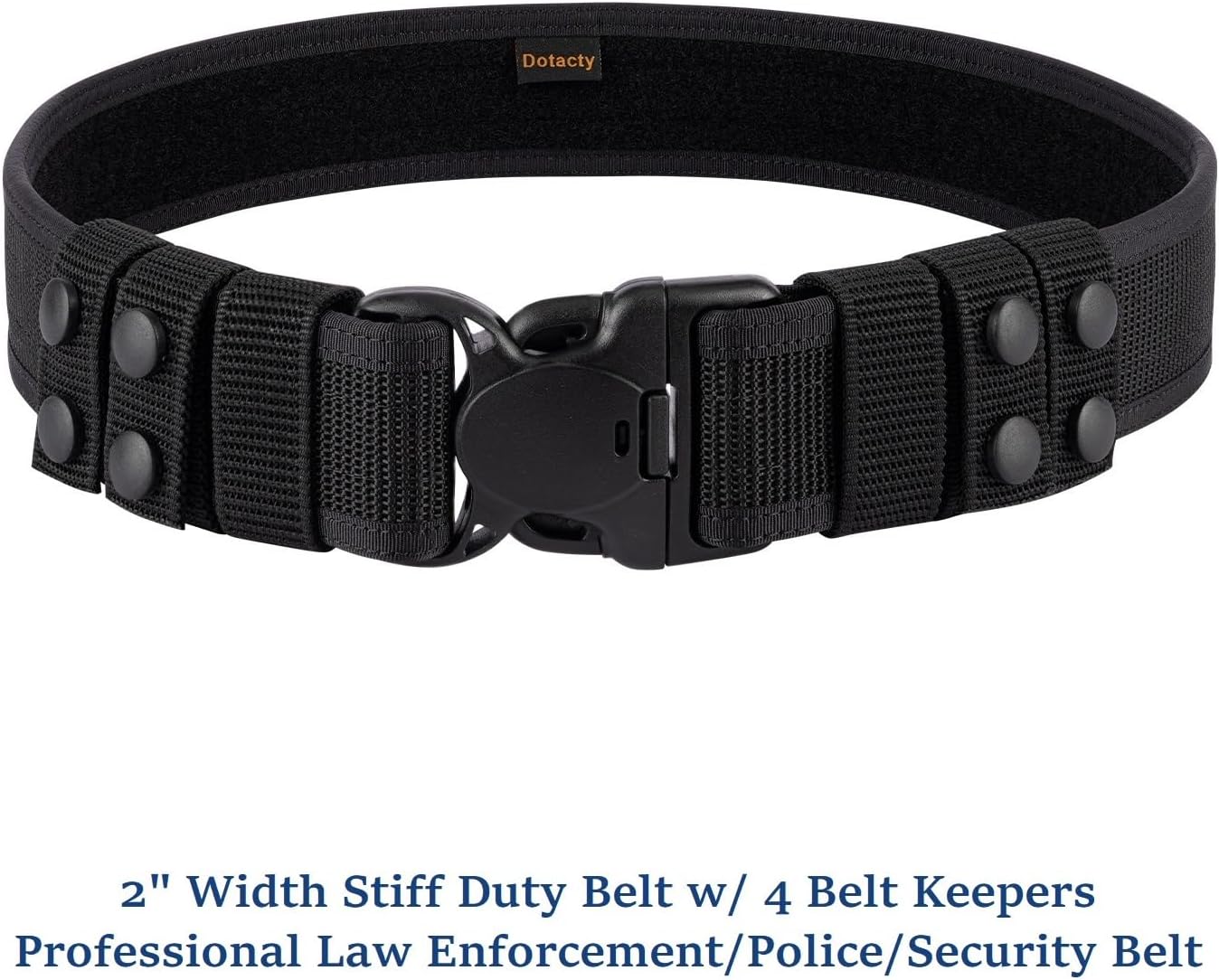 2" Police Duty Belts Law Enforcement Security Officer Tactical Utility Belt 4 Keepers - Image 2