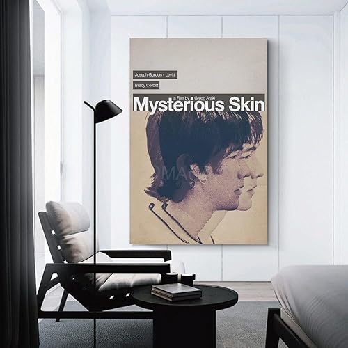 Miniatura 3 de Póster de piel misteriosa 2004, póster de película de arte estético (7) lienzo pintura de pared póster para dormitorio, sala de estar, decoración de