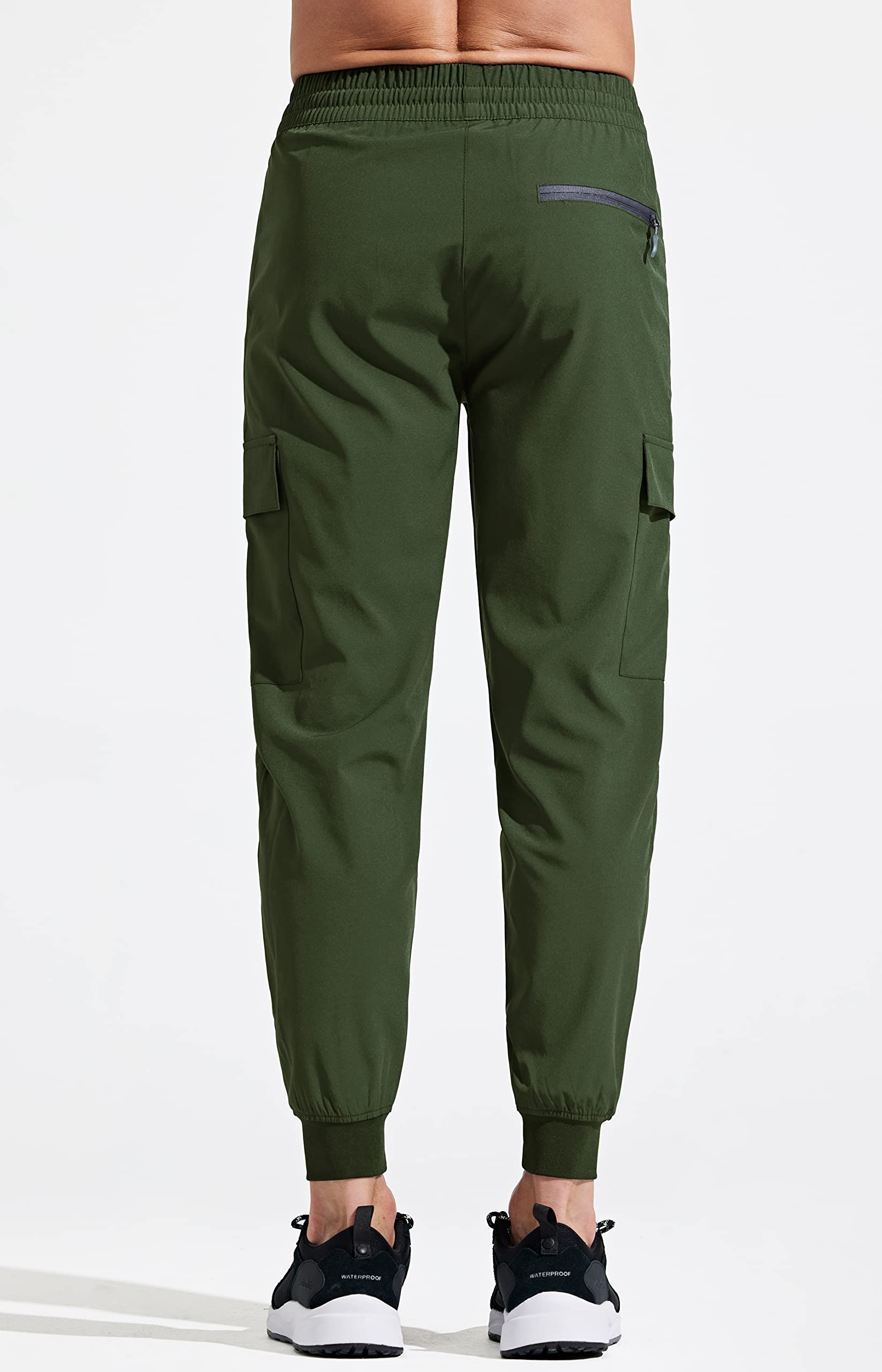 Libin Pantaloni da Jogging da Trekking Uomo Leggeri ad Asciugatura Rapida Pantaloni da Cargo Allenamento Atletico Viaggio Golf Casual All'aperto Pantaloni