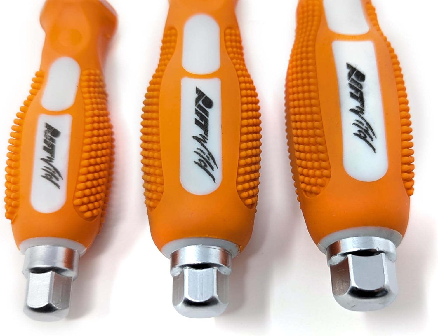 RIFTWILD JIS Screwdrivers #1, #2, #3 Set (3pcs) - Chrome Vanadium Steel, Magnetic Tips - Ideal for Vintage Machines & Japanese Screws