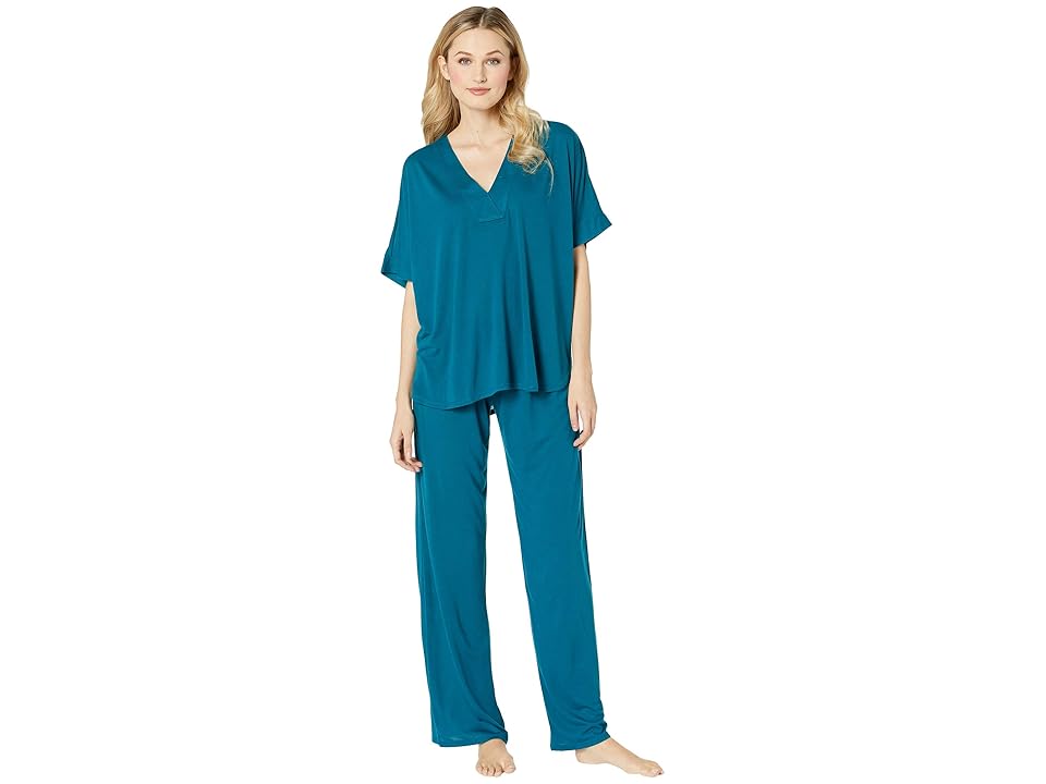 

N by Natori Congo PJ Set (Midnight Teal) Women's Pajama Sets