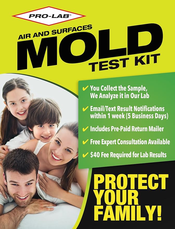 PROLAB DIY Mold Test Kit for Home Air Quality
