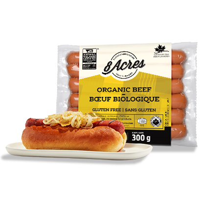 Product image of Organic Beef Hot Dogs, 300 g