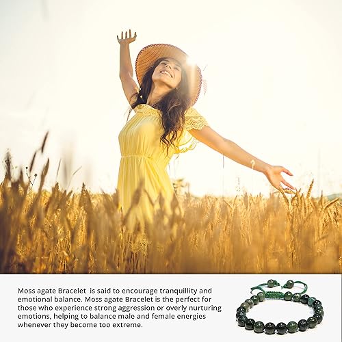 Miniatura 7 de Bracelet Healing Crystal Bracelet for Women, Men Chic Gemstone Bracelet for Men and Women 8mm Round Bead Bracelets for Spiritual Healing,