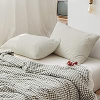 Vista 3 de Fundas de almohada de viaje para niños pequeños, 12 x 16 pulgadas, 2 piezas, cierre de sobre, 100% algodón egipcio de 400 hilos, suaves