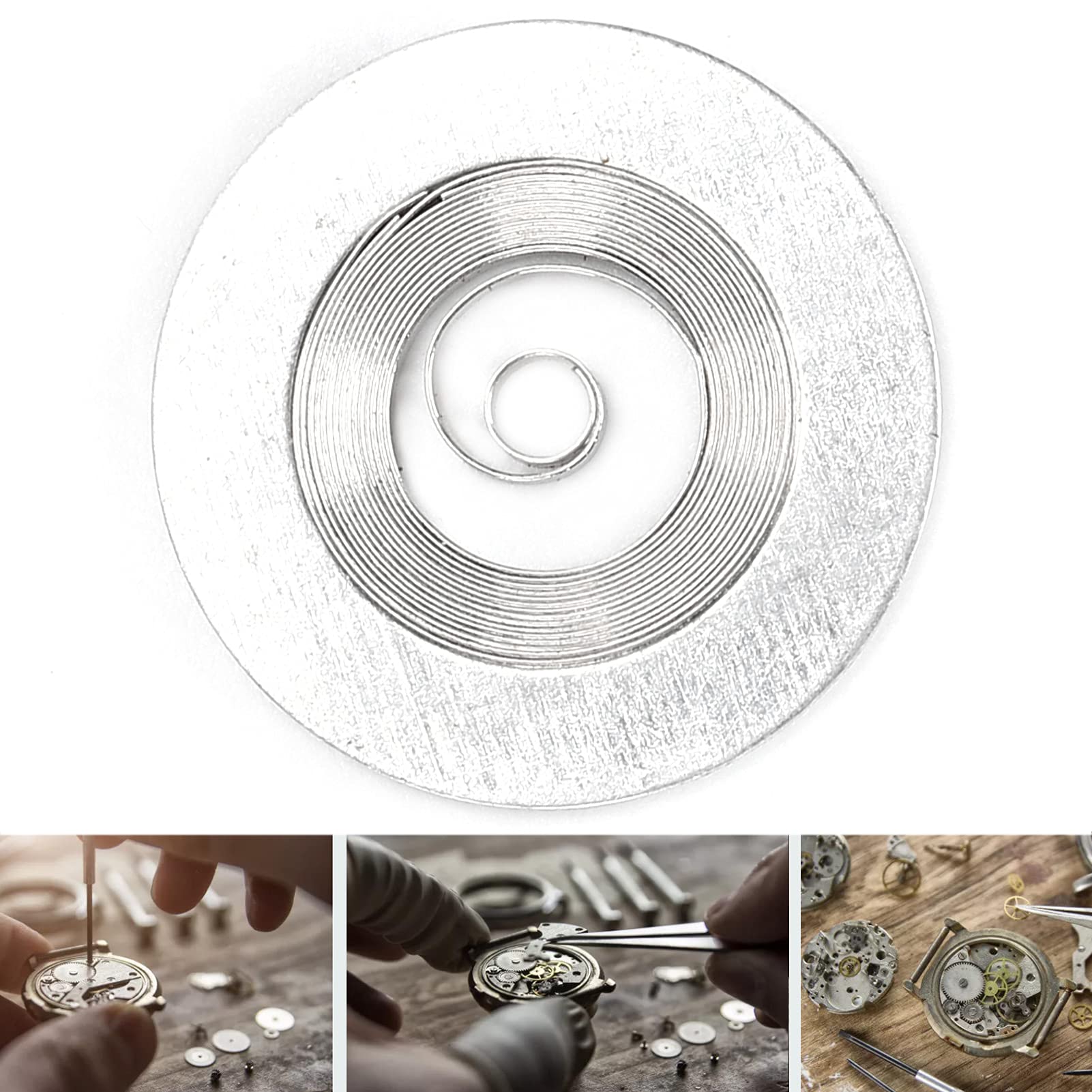 Amazon.co.jp: Entatial 機械式時計ぜんまい、時計修理用ぜんまい小