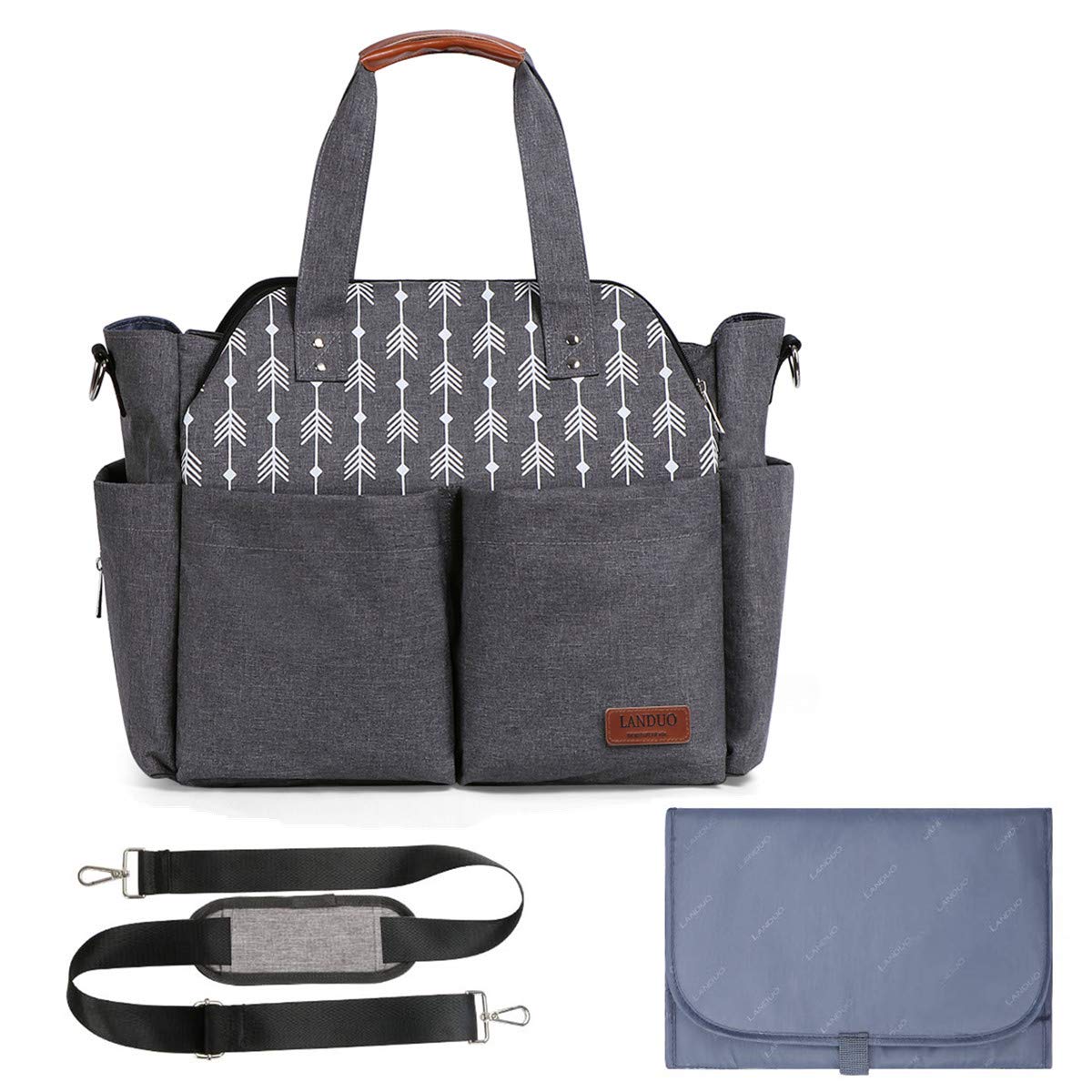 landuo diaper backpack