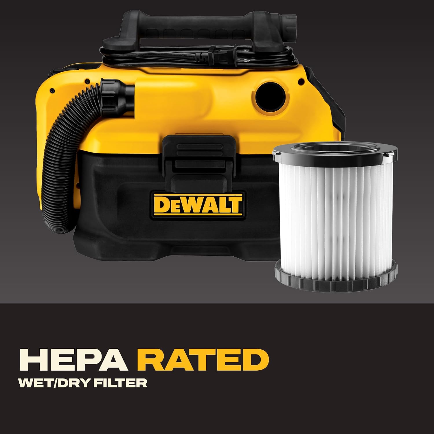 DEWALT 20V MAX Shop Vacuum Wet and Dry, Shop Vac 2 Gallon, photo 5