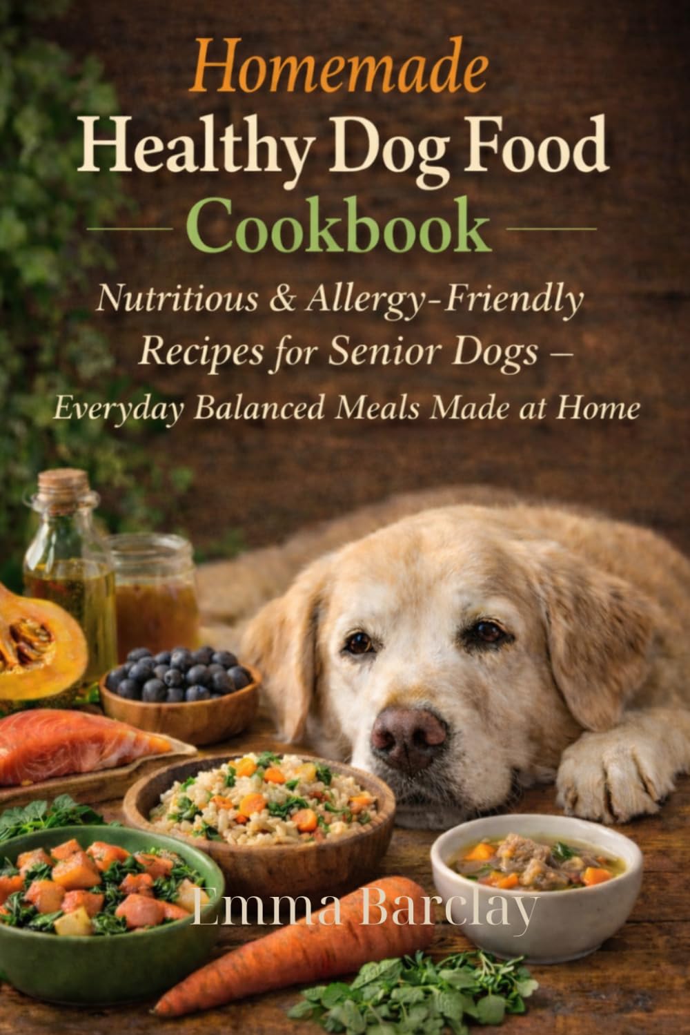 Homemade Healthy Dog Food Cookbook: Nutritious & Allergy-Friendly Recipes for Senior Dogs – Everyday Balanced Meals Made at Home
