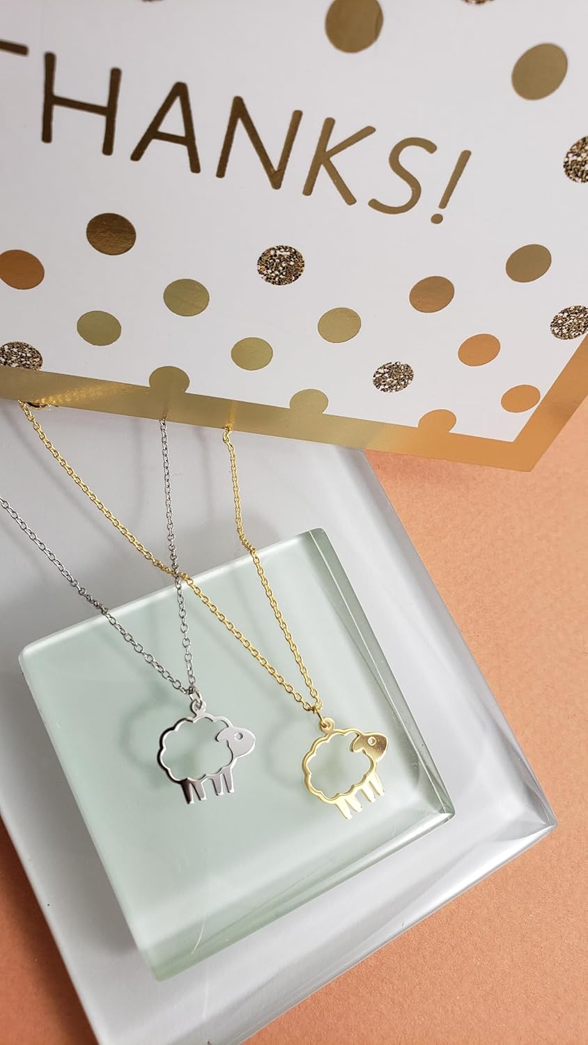 Deidreamers Sterling Silver SHEEP Necklace. - Image 7