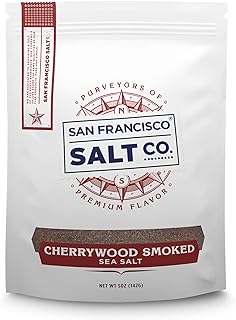 Cherrywood Smoked Sea Salt - 5 oz. Fine Grain by San Francisco Salt Company