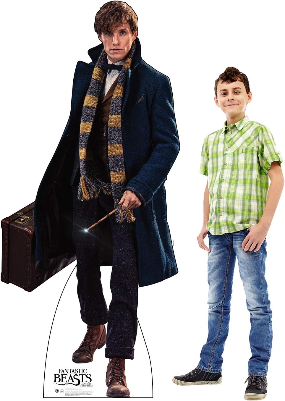 Cardboard People Newt Scamander Life Size Cardboard Cutout Standup - Fantastic Beasts and Where to Find Them (2016 Film)