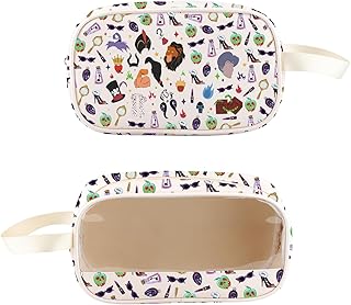 PXTIDY Evil Villains - Bolsa de maquillaje tr...