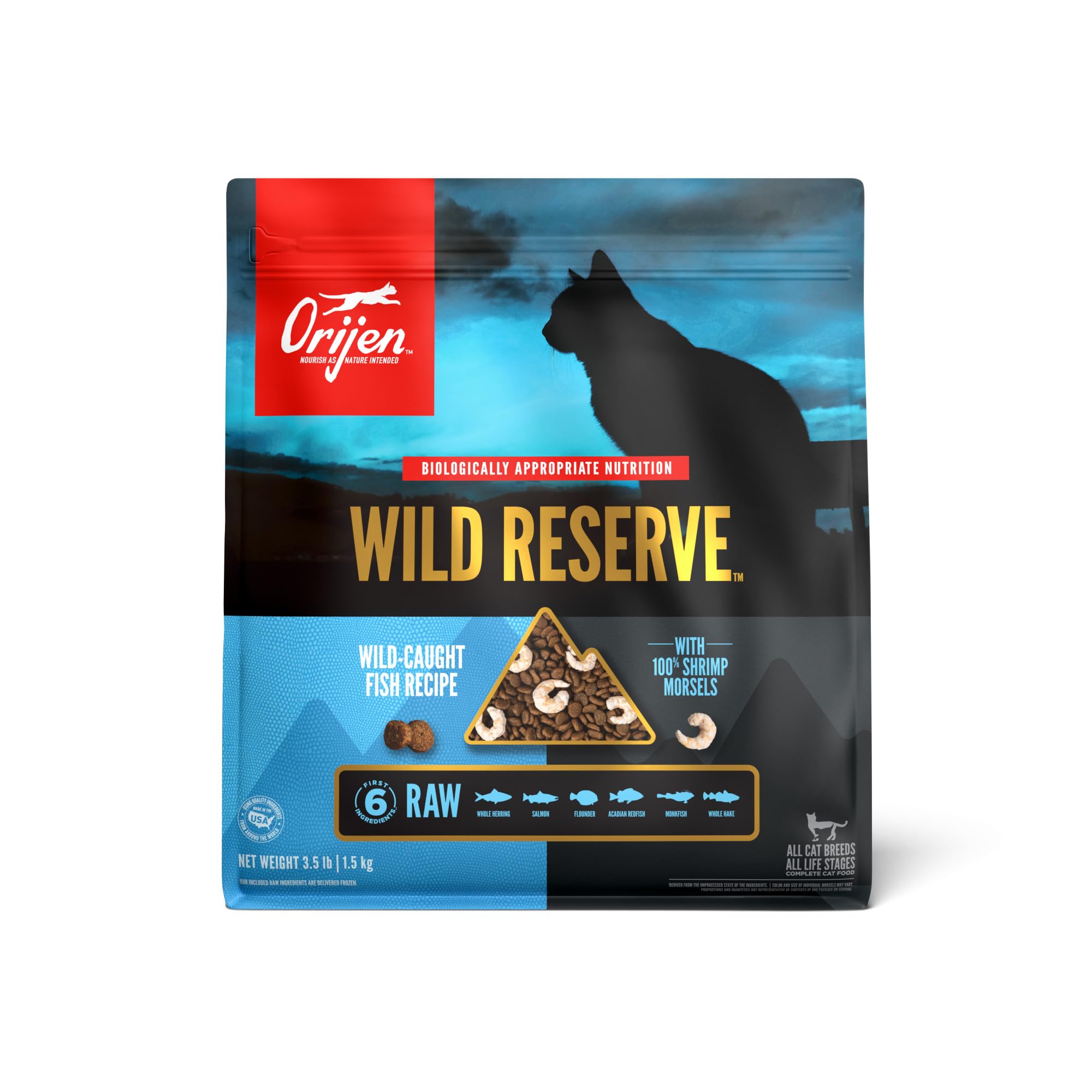 ORIJEN Wild Reserve Dry Cat Food - Wild-Caught Fish Recipe Review