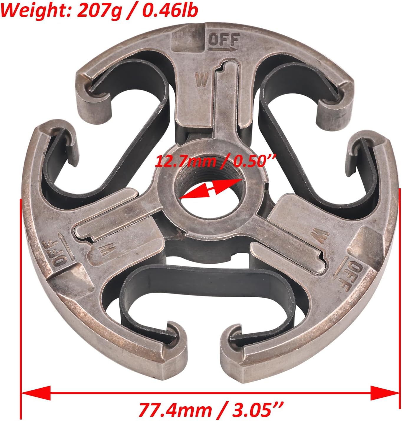 503744401 586798401 503932471 586980601 3/8" x 7 Teeth Clutch Drum Kit For RedMax Chainsaw GZ7100 (RDM)