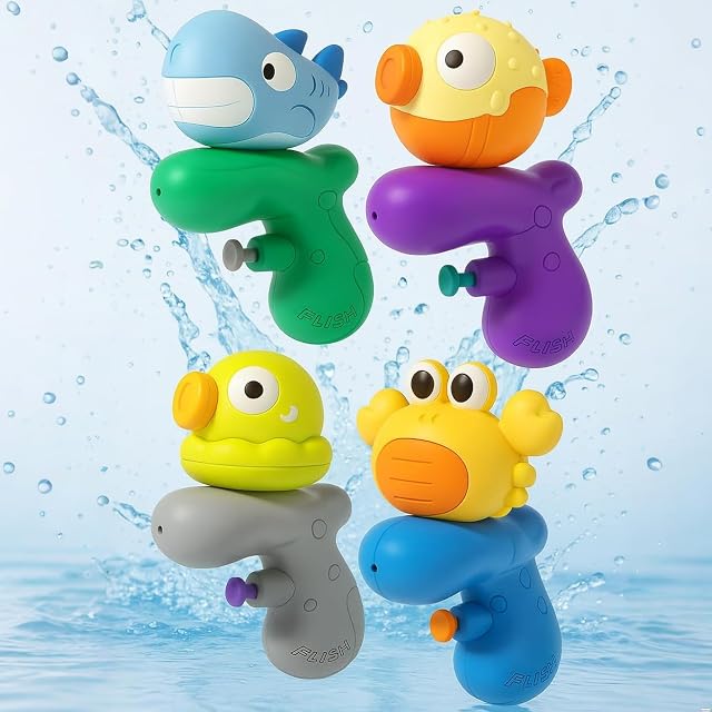 Lindas pistolas de agua de animales