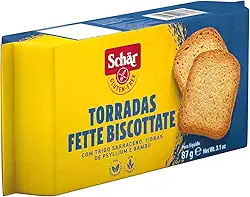 TORRADAS 87G- TORRADAS CLÁSSICAS S/ GLÚTEN S/ LACTOSE