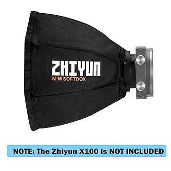 Amazon | Zhiyun ミニ ソフトボックス ライト モディファイア ZY