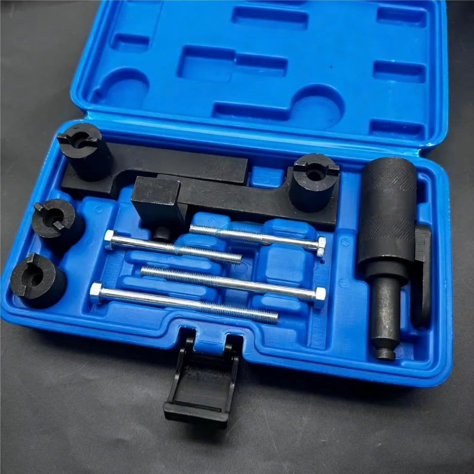 Kit D'Outils Calage Moteur Compatible avec Volvo pour S80 S60 S40 XC60 XC90 2.4 2.5 2.9T Kit D'outils D'alignement Vilebrequin d'arbre À Cames Distribution Courroie De Moteur