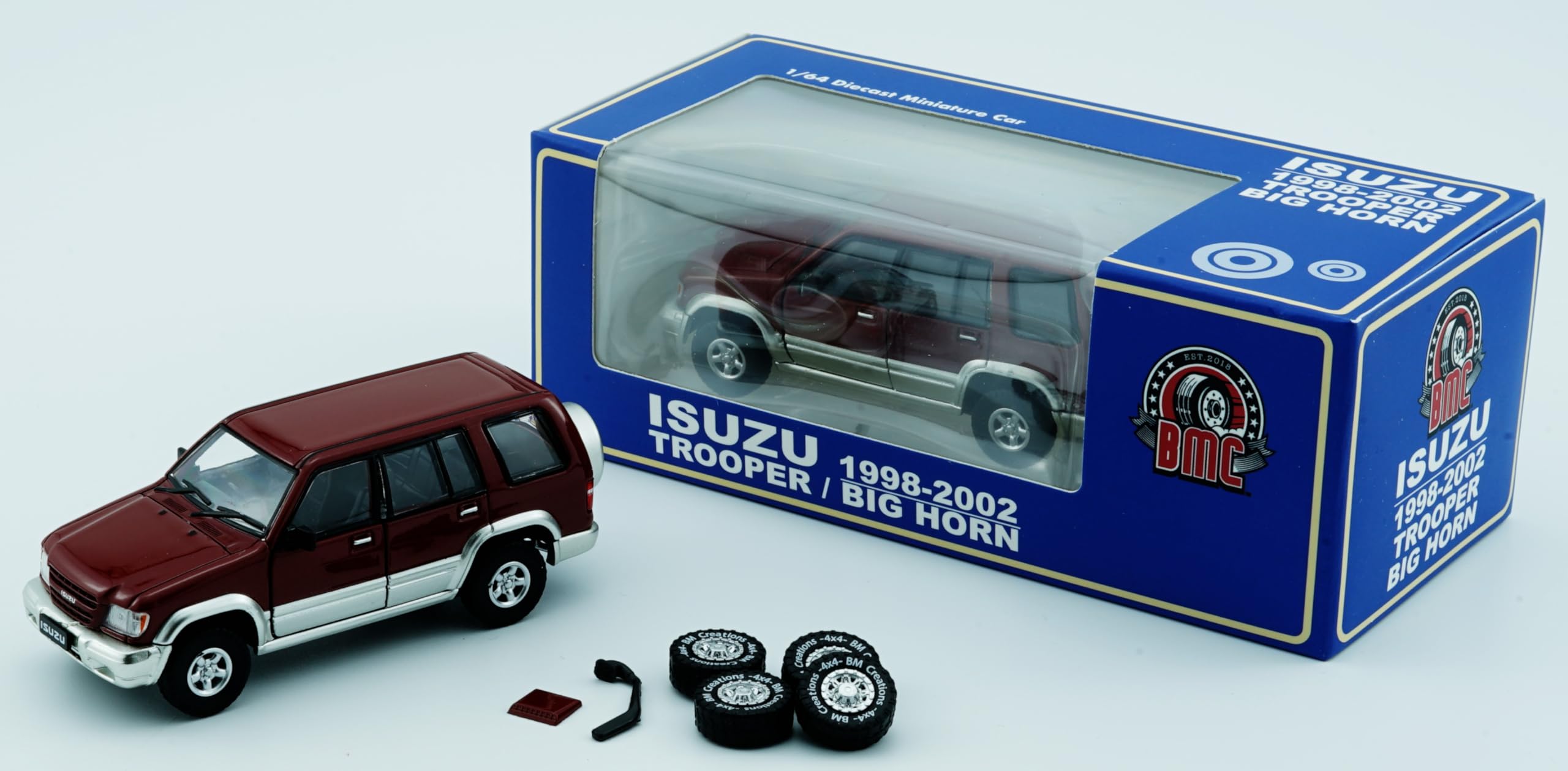 Amazon | BM CREATIONS 1/64 いすゞ ビッグホーン 1998-2002