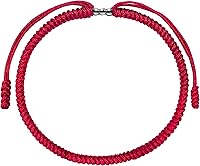 Vista 9 de LAMIBEE Pulsera Roja de la Suerte, Pulsera Roja para Protección, Hilo de Cuerda Trenzada a Mano Roja, Pulsera de Surfista, Pulsera de Muñeca