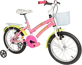 Verden Bicicleta Infantil Lolla Capivara Aro 16 com cestinha, bagageiro com Selim para colorir