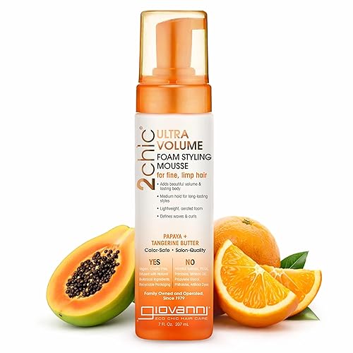 GIOVANNI 2Chic Ultra Volume Mousse for Fine & Thin Hair