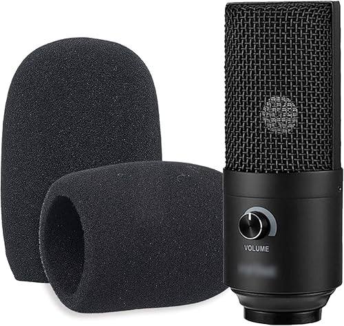 Miniatura 5 de YOUSHARES Filtro Pop K669B, Pantalla Antiviento de Micrófono de Espuma Compatible con Micrófono USB Fifine (K669B K669 K669L K669G K669PRO2 K669S)