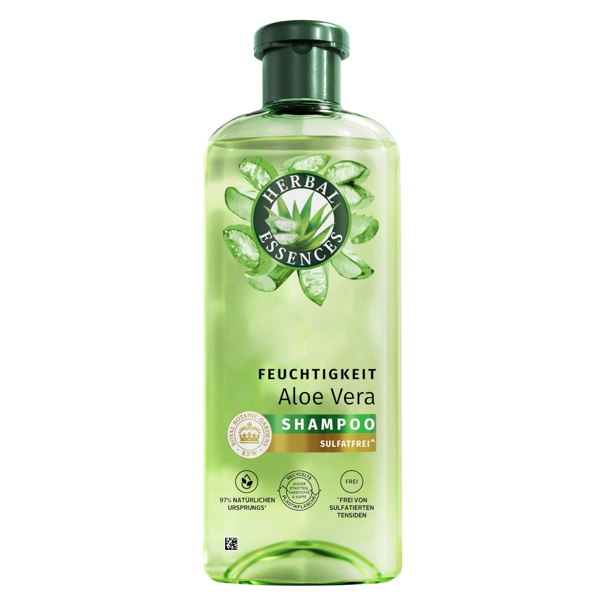 Herbal Essences Feuchtigkeits Shampoo mit Aloe und Jasminduft 350ml. Von  sehr trockenem zu glnzenden Haar, Ohne Silikone, ohne sulfatierte Tenside,  Mit Inhaltsstoffen natrlichen Ursprungs, Vegan : Amazon.de: Kosmetik