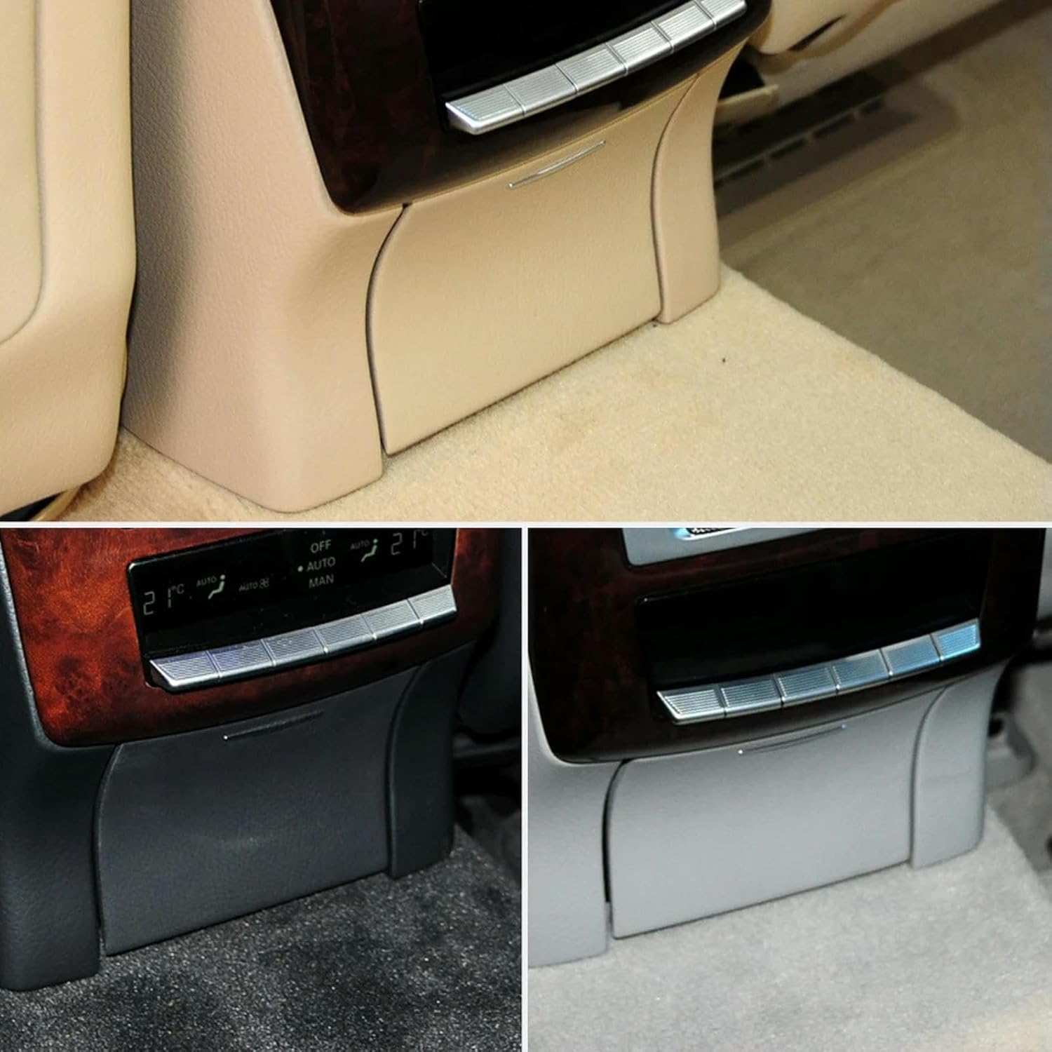 Car Rear Console Cigar Lighter Electrical Power Socket Outlet Panel Cover,for Benz S Class W221 S300 S350 S400 2216801017