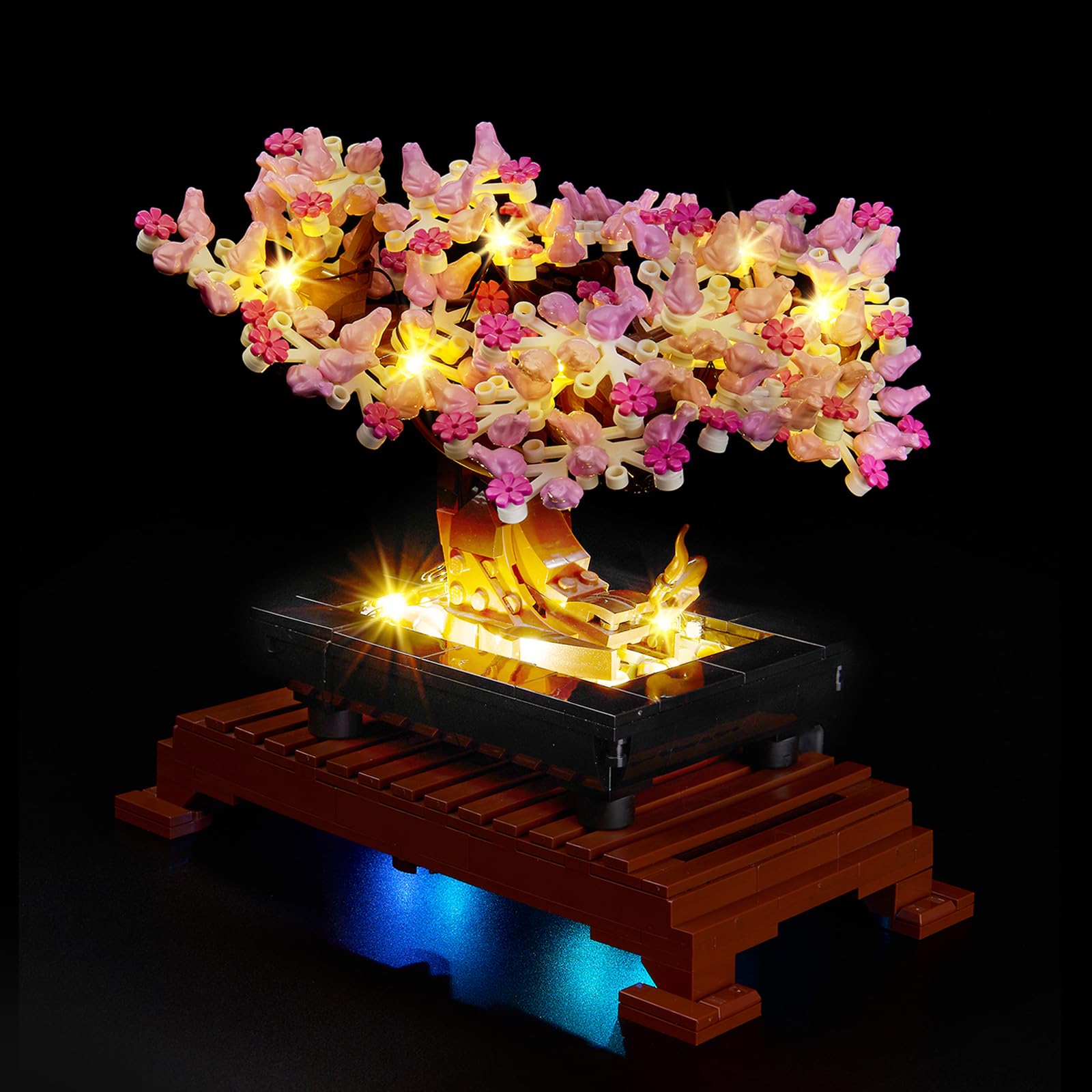 LED Light Kit Compatible with Lego Bonsai Tree 10281 Building Set - Upgrade Design Standard Lighting Accessories (Lights Only, Model Not Included) Standard Version