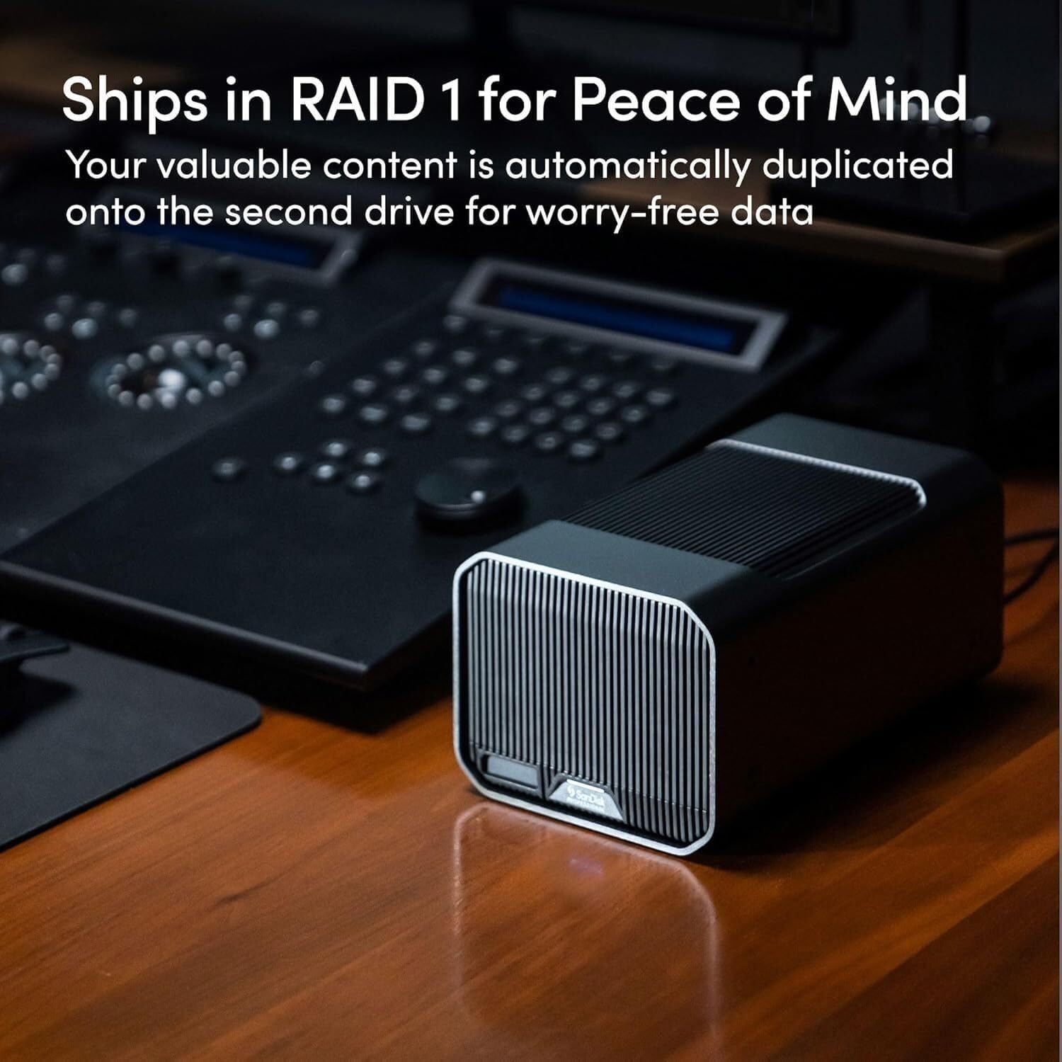 SanDisk Professional 44TB G-RAID Mirror Drive with Thunderbolt 3 Interface and Pro-Blade SSD Mag Slot Bundle Pro-Blade SSD Mag 1TB (2 Items)