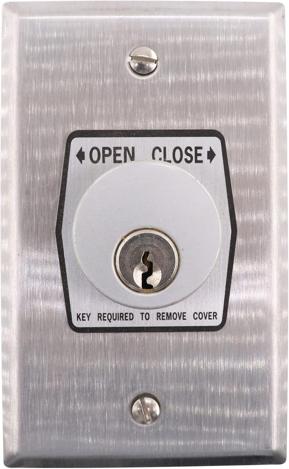 MMTC HBF Interior Flush Mount Open-Close Key Switch, Single Gang, NEMA-1