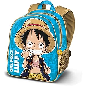 Zaino One Piece Per Scuola E Lavoro | Zainetto Anime Per Adolescenti | Poliestere, Capacità Grande, Per Laptop 14 Pollici - Foto 2