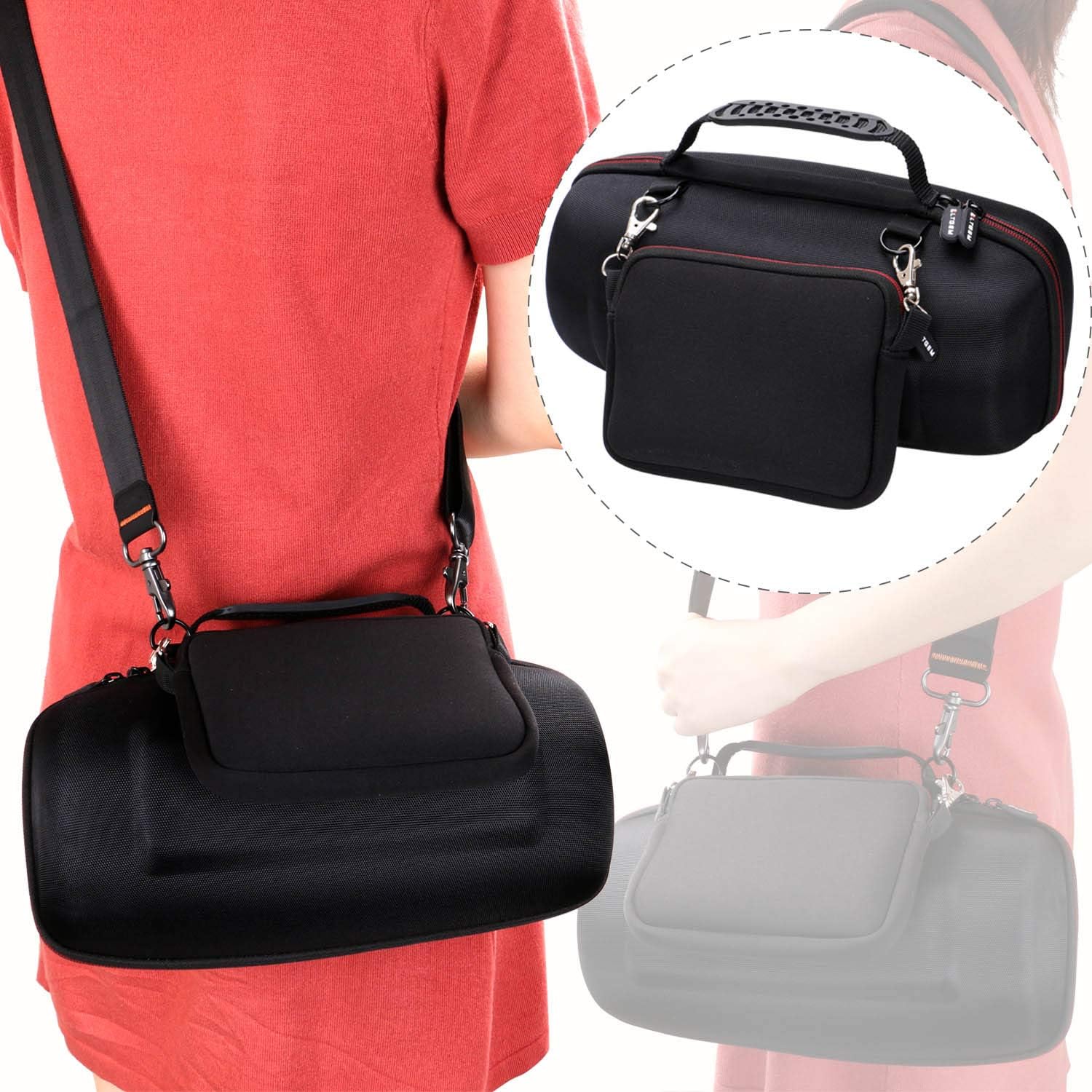 Buy 2 get 3 LTGEM EVA Hard Case for JBL Xtreme 2 / JBL Xtreme 3 Portable Waterproof Wireless Bluetooth Speaker - Travel Protective Carrying Storage Bag