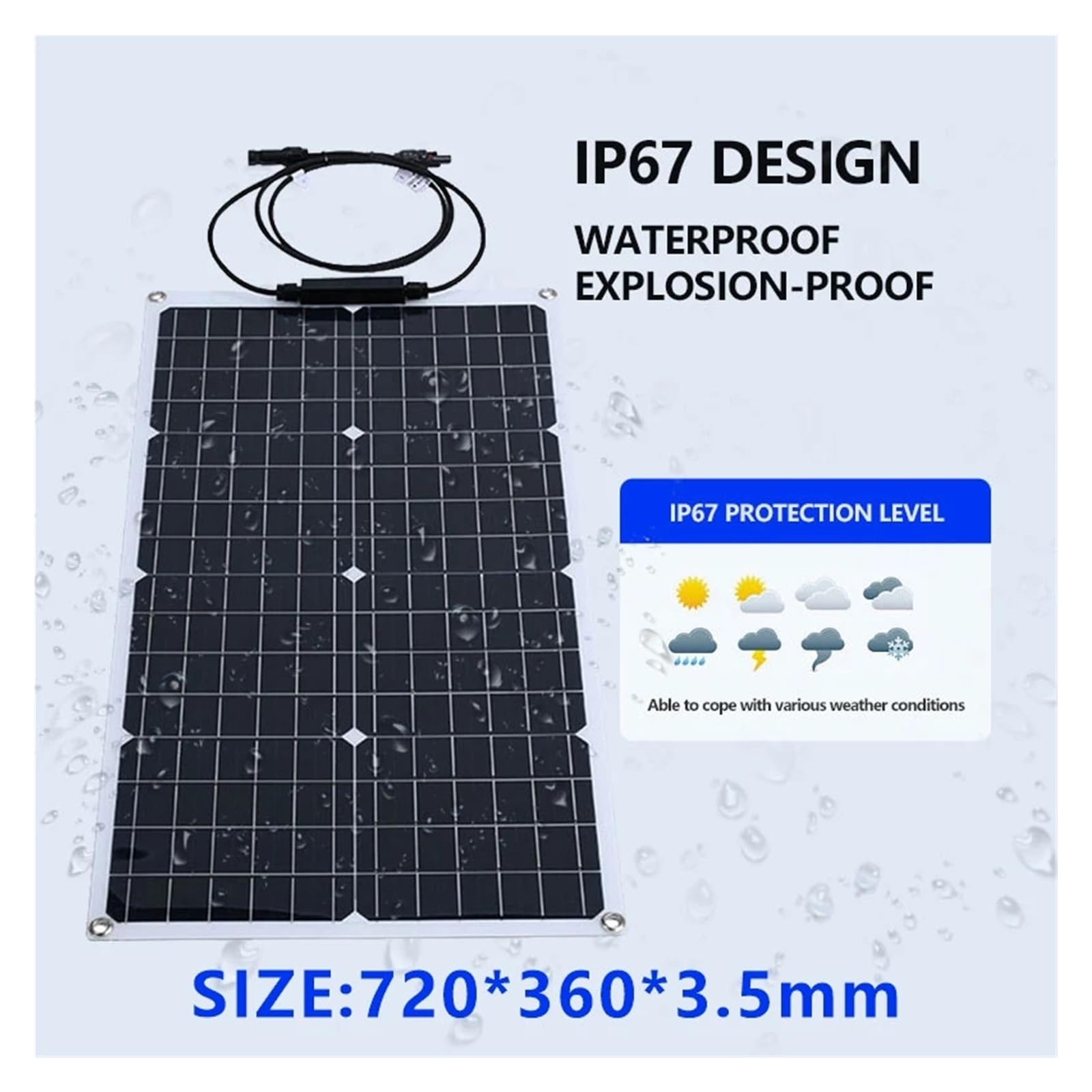 Kit solar de 6000 W: paneles solares flexibles + inversor inteligente de 12 V y doble voltaje (110 V/220 V) - Listo for el hogar/camping(220V 6000W kit)