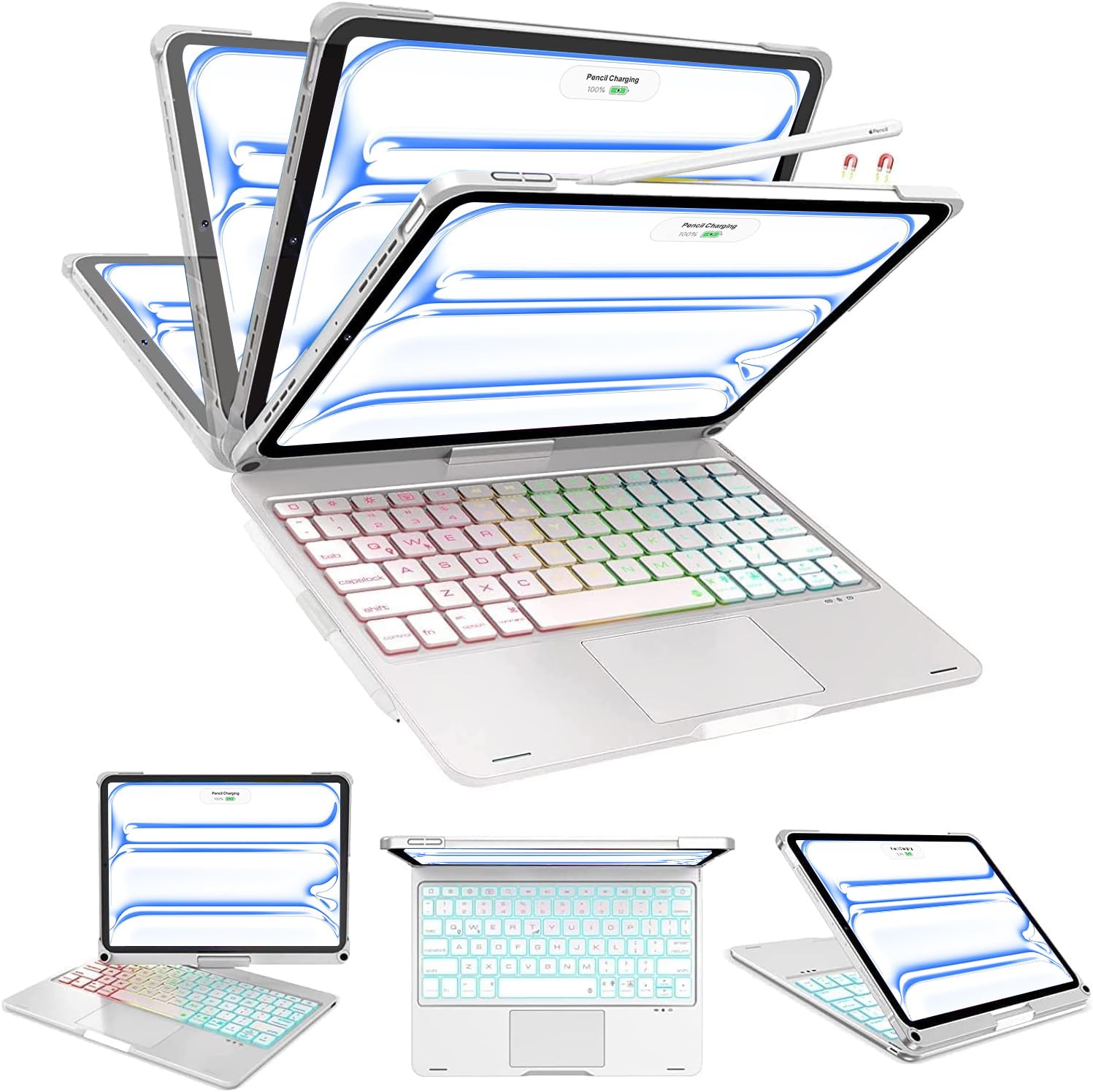 iPad シルバー 本体 + キーボードケース 4571660664049.jpg