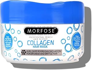 قناع من مورفوس للشعر الجاف، 500 مل، مرطب ومقوي للشعر الجاف والهش، يحتوي على الكولاجين، عضوي