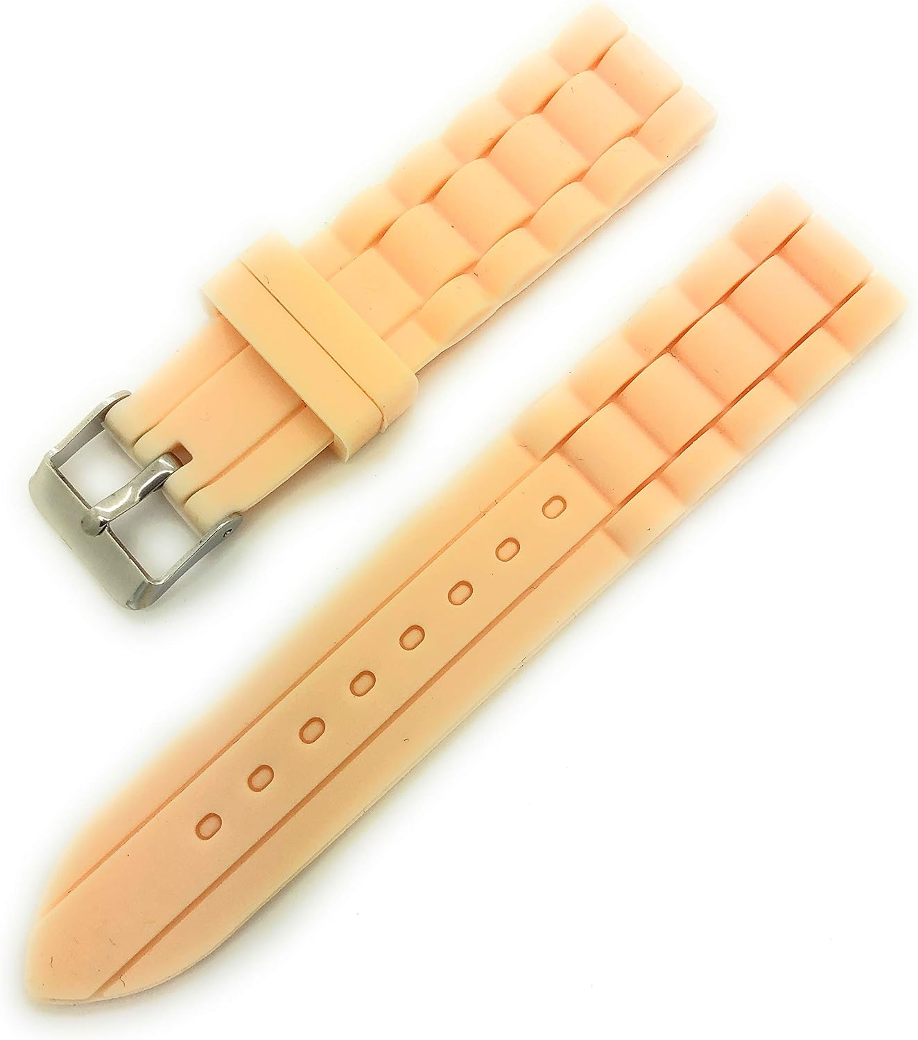16mm 18mm 20mm Rubber Silicone Watch Band