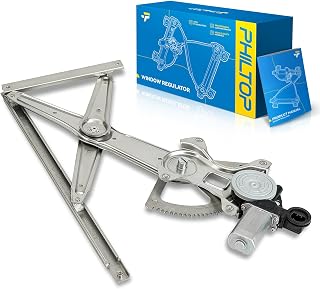 PHILTOP 748-939 Front Right Passenger Side Power Window Regulator and Motor