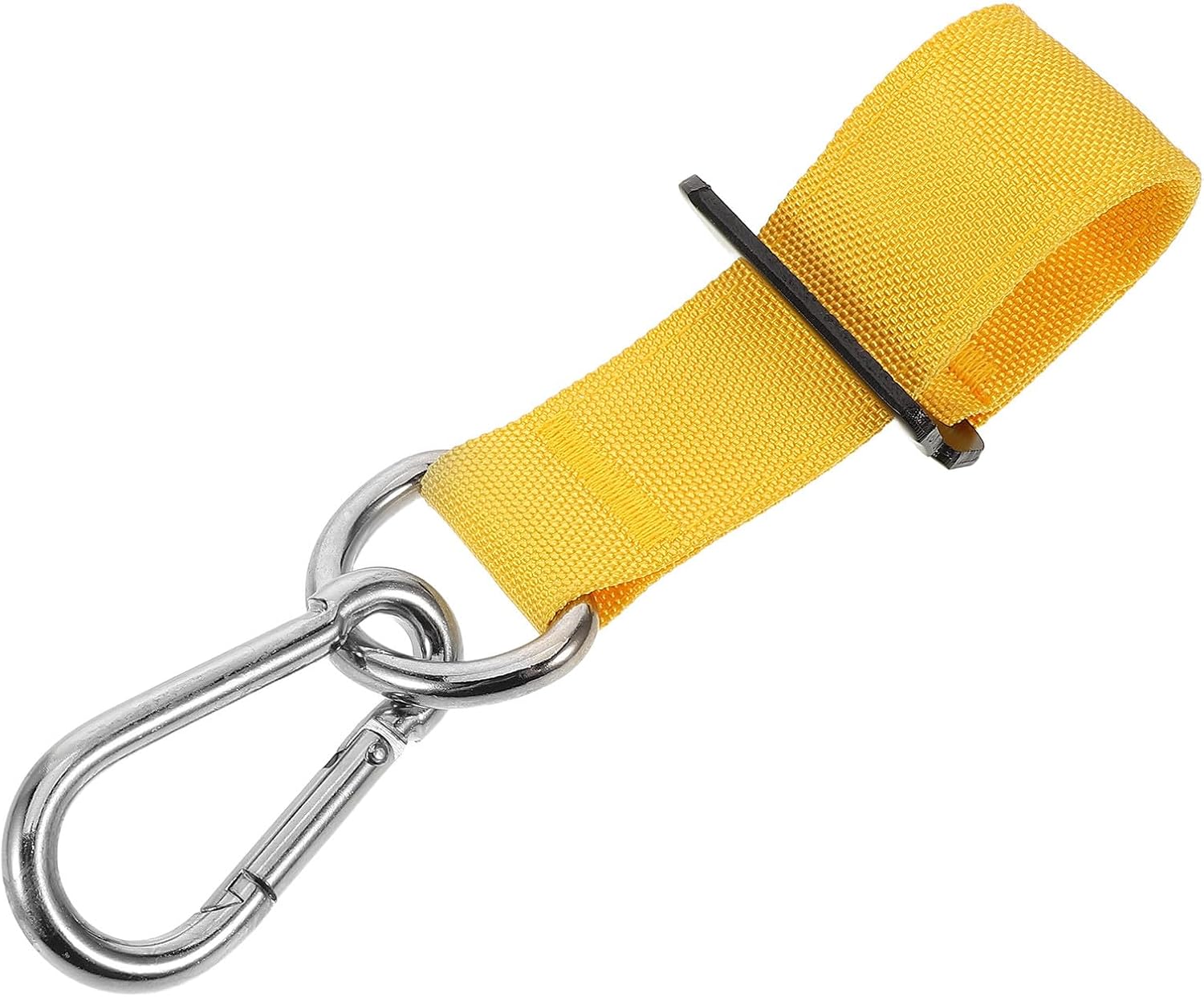 Fitness Equipment Hanging Hooks for Home Gym, Sandbag and Hammock Chair Suspension Straps, Sturdy Yellow Safety Pull-up Attachment for Upper Body Workout