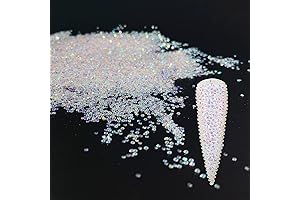 10400Pcs Polished Faux Pixie Dust Mini Rhinestones Nail Decorations