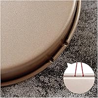 Vista 7 de 1PCS Non-Stick Steel Pizza Pan Tray Cake Bread Baking Ware Mould Mold Tin Shape Tool Dishes for Bakeware and Pastry Utensils(6 inch)