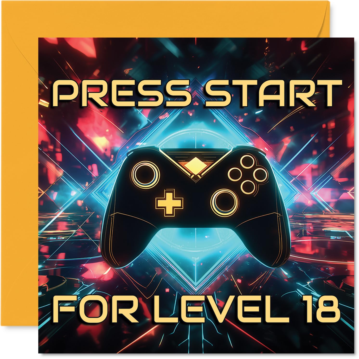 Playful 18th Birthday Card, Level Up Your Birthday