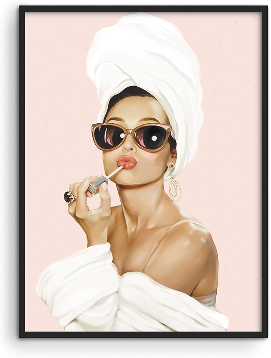 Audrey Hepburn Wall Art Vogue Wall Decor by Haus and Hues Audrey Hepburn Poster