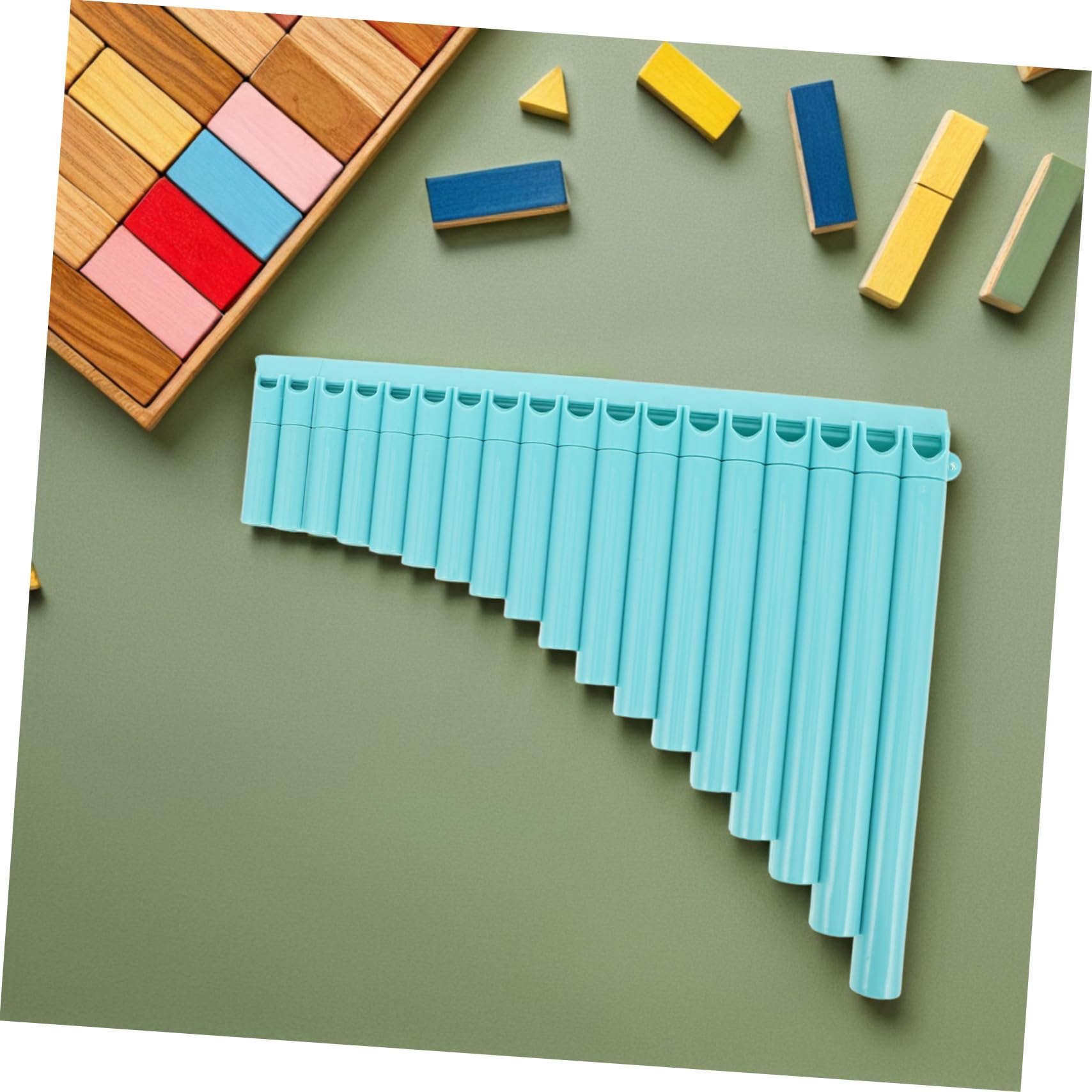 SUPVOX Flauto di Pan Tubi per Ragazzo Ragazza Principianti Strumento Musicale in Do per Apprendimento Scolastico e Musicale