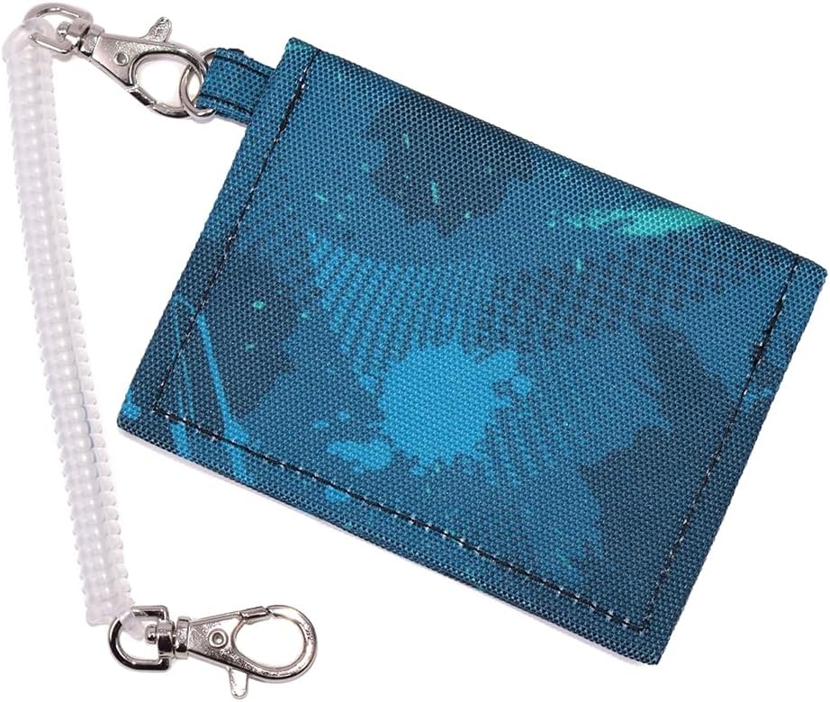 Colorful Candy Style NP904100 Pass Case, Water Repellent, Lightweight Type, Flash, Water Repellent, Lightweight, Stain Resistant, Wrinkle Resistant, Commuter Holder, Bi-Fold, Coil Chain Hook Included