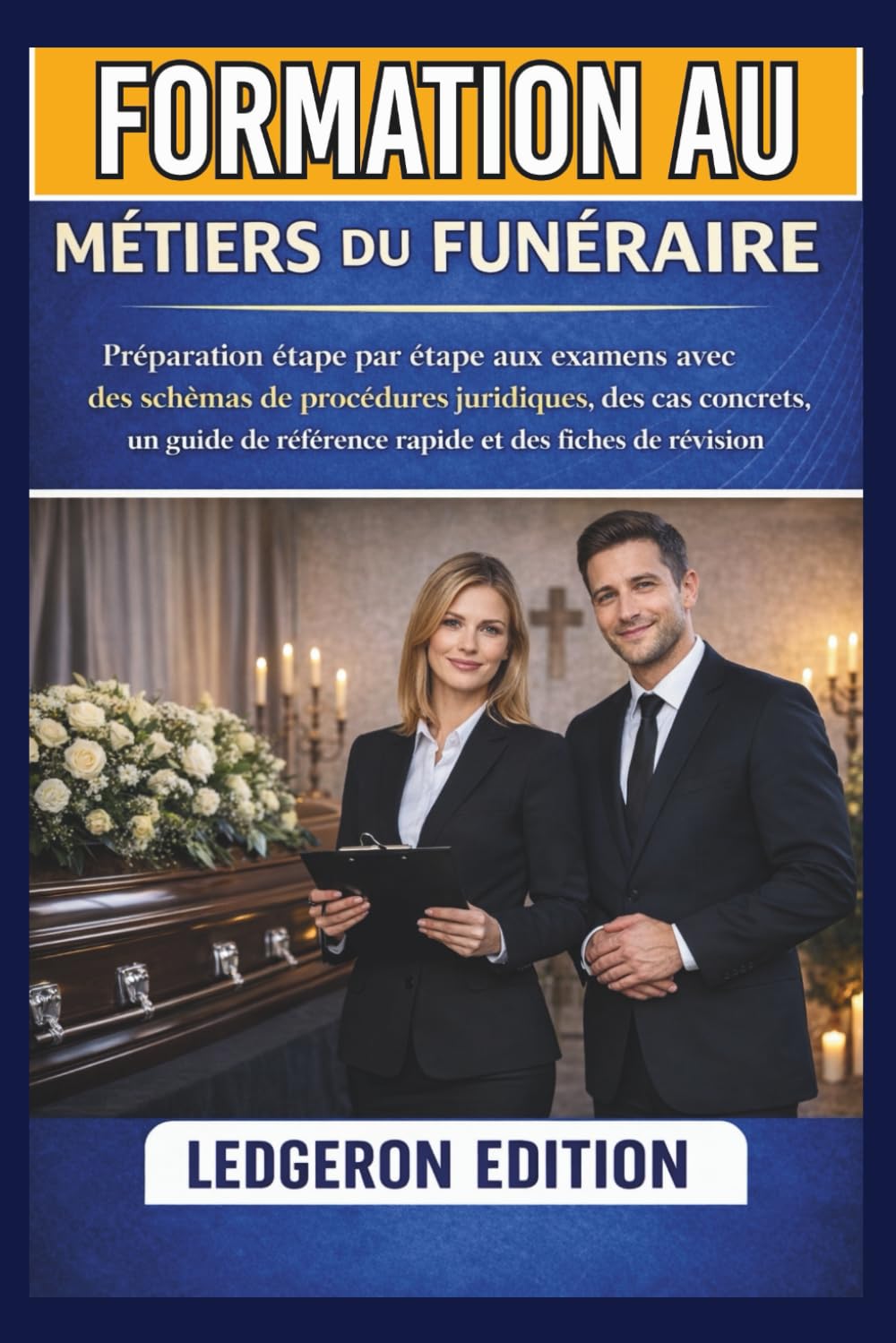Formation Au Métiers Du Funéraire: Préparation étape par étape aux examens avec des schémas de procédures juridiques, des cas concrets, un guide de référence rapide et des fiches de révision